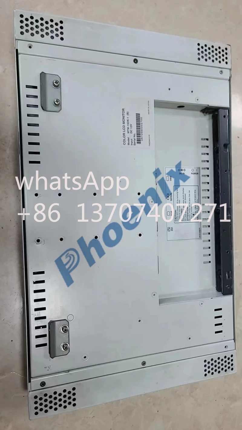 Original Color LCD Monitor MTM-15DK-1(B) PQC LCD Touch Screen Monitor MTM-DK15 Display For KOMORI S40 SP