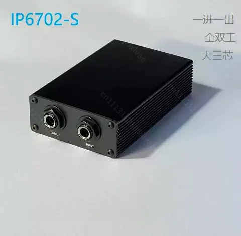For AoIP IP Network Audio Interface, XLR RCA 6.35mm TRS, 48V Phantom Power, Professional Audio Adapter for Studio Live Sound