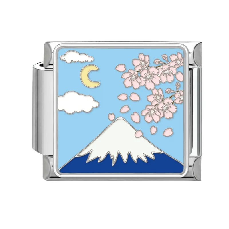 DAVINI الإيطالية سحر سوار ربط DIY وحدات الفولاذ المقاوم للصدأ التقليدية الكلاسيكية نوع زهرة لإنشاء مجوهرات شخصية #5