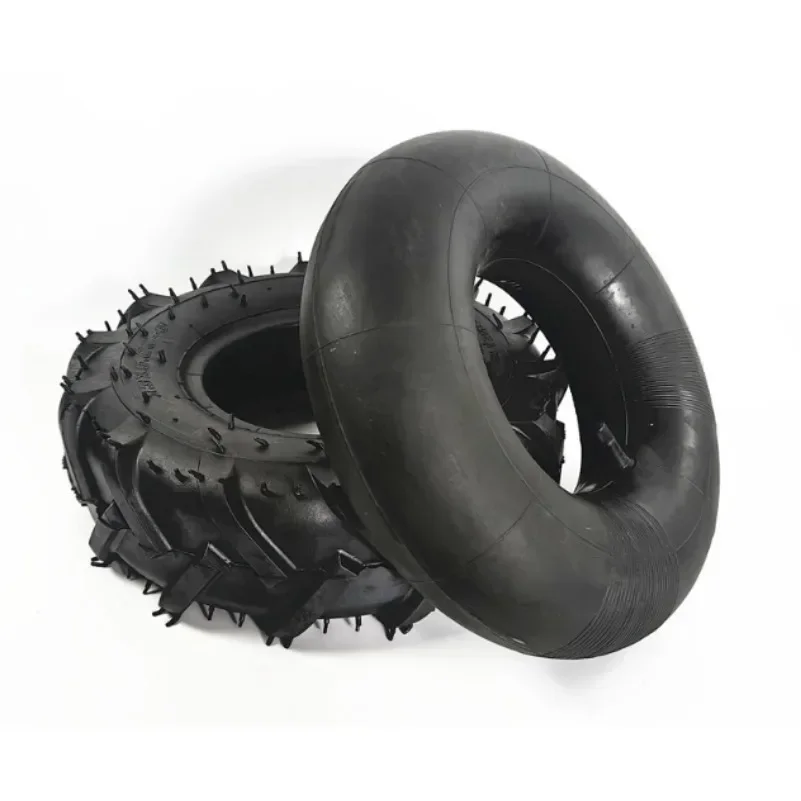 13 inch herringbone inflatable wheel  * 5.00-6 micro tiller tractor pneumatic tire   rubber scraper