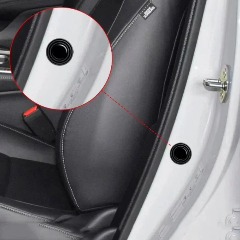 Car Door Shock Pads Auto Buffer Bumper Anti-collision Shock Absorbing Silicone Stickers Door Sound Insulation Protector Gasket