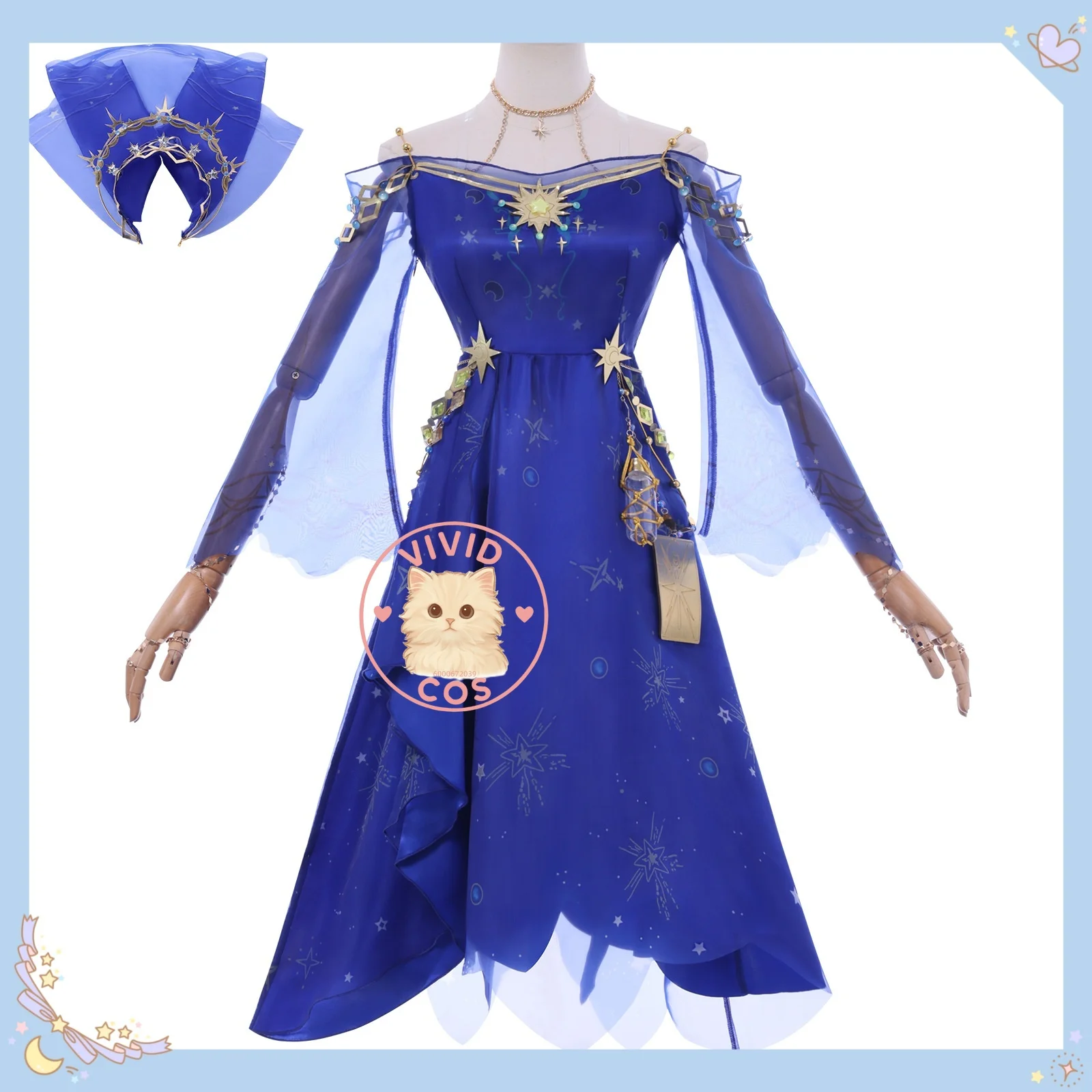 

Identity V Psychologist Eternal Dream Anime-style Games Two-dimensional Cosplay Costume Role-playing As Game Characters with Set