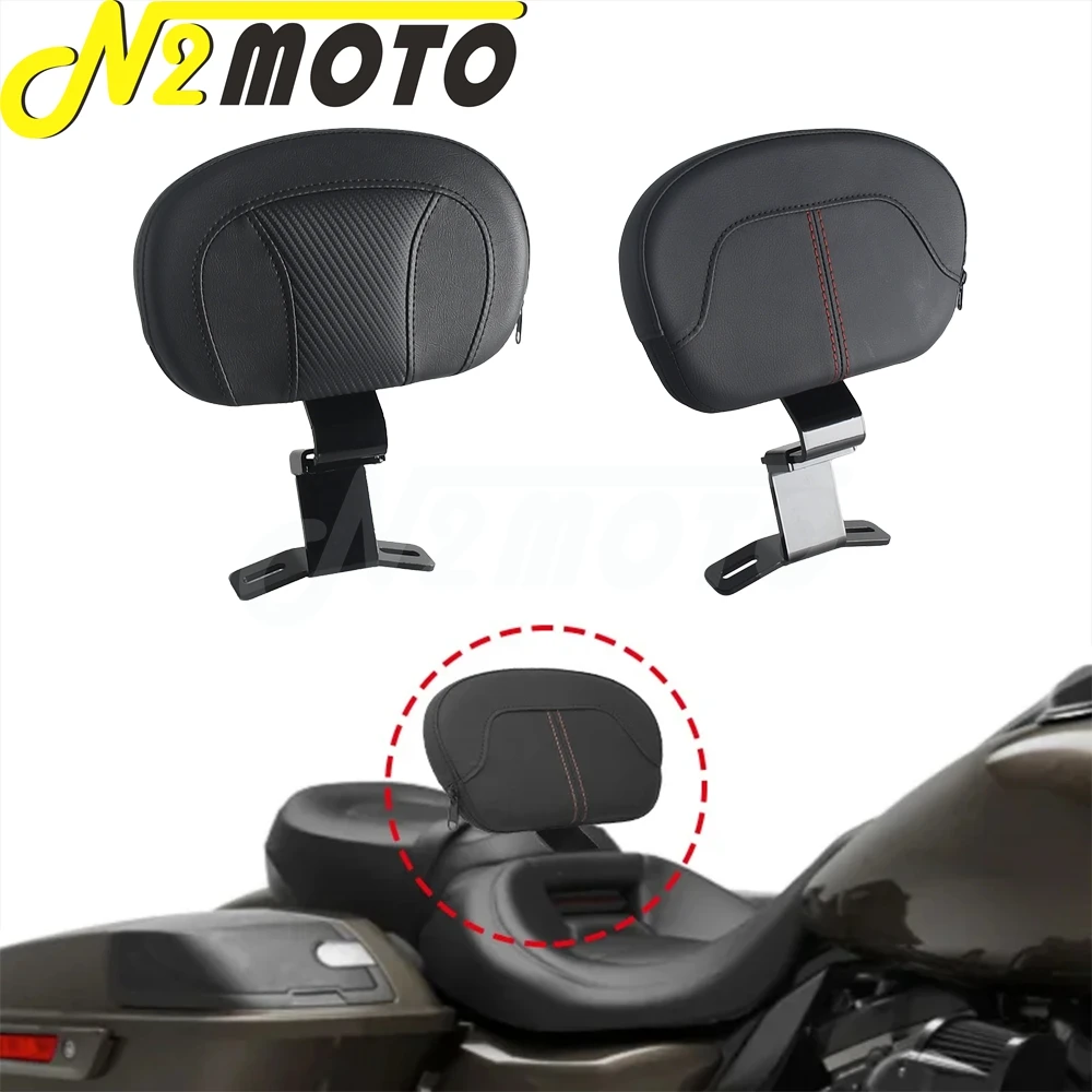

Motorcycle Driver Backrest Sissy Bar For Harley Touring Road King Street Road Electra Glide Classic Custom Limited 2009-2022 21