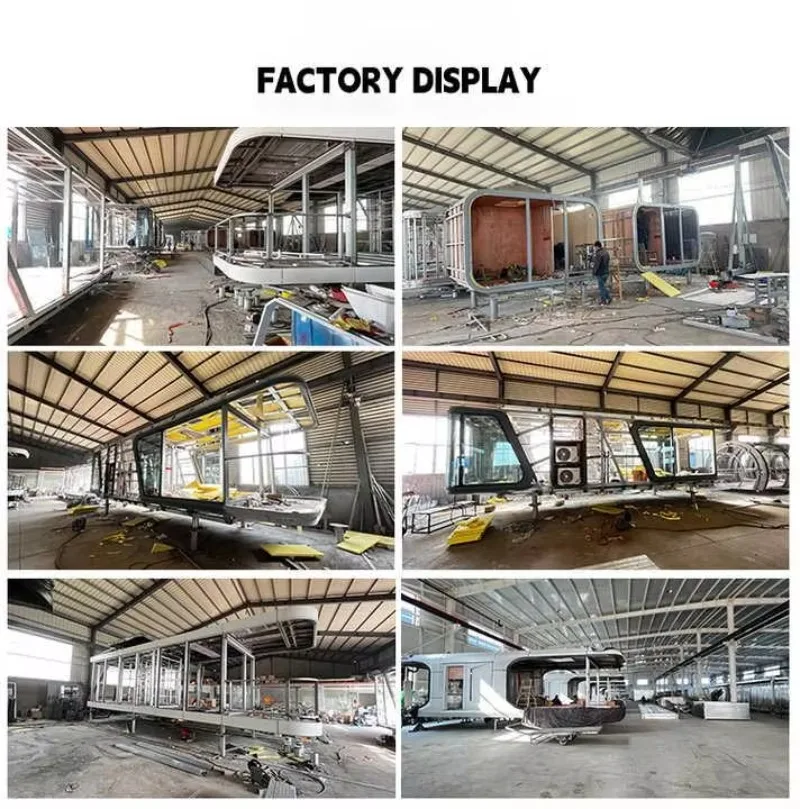 Casa container prefabbricata moderna con villa mobile da cucina per uso esterno in hotel e case mobili