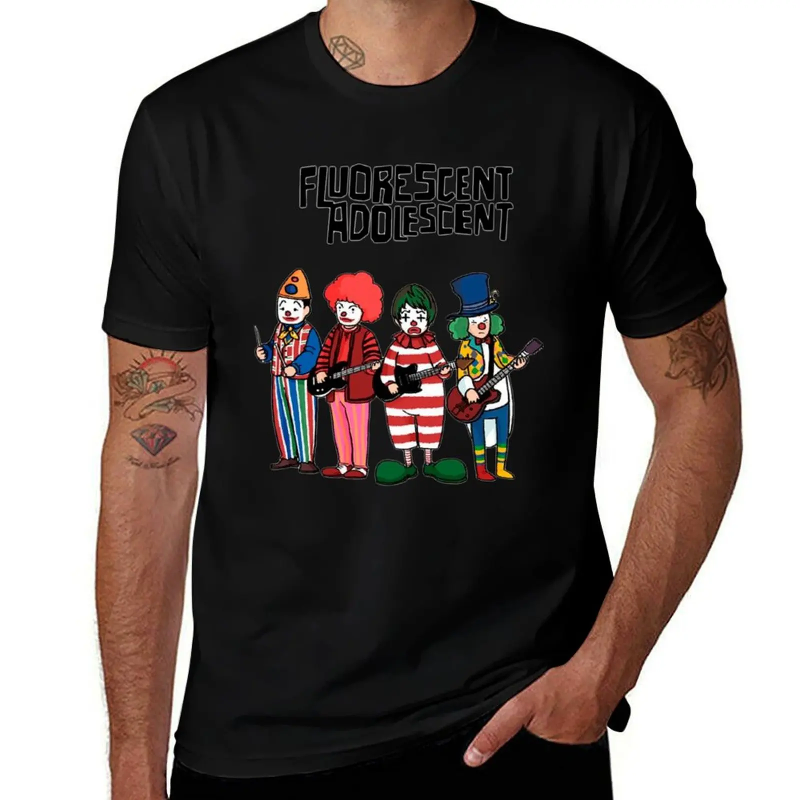 

Clowns - Fluorescent Adolescent - Arctic Monkeys T-Shirt t shirts for man cotton funny t shirt man casual T-Shirt