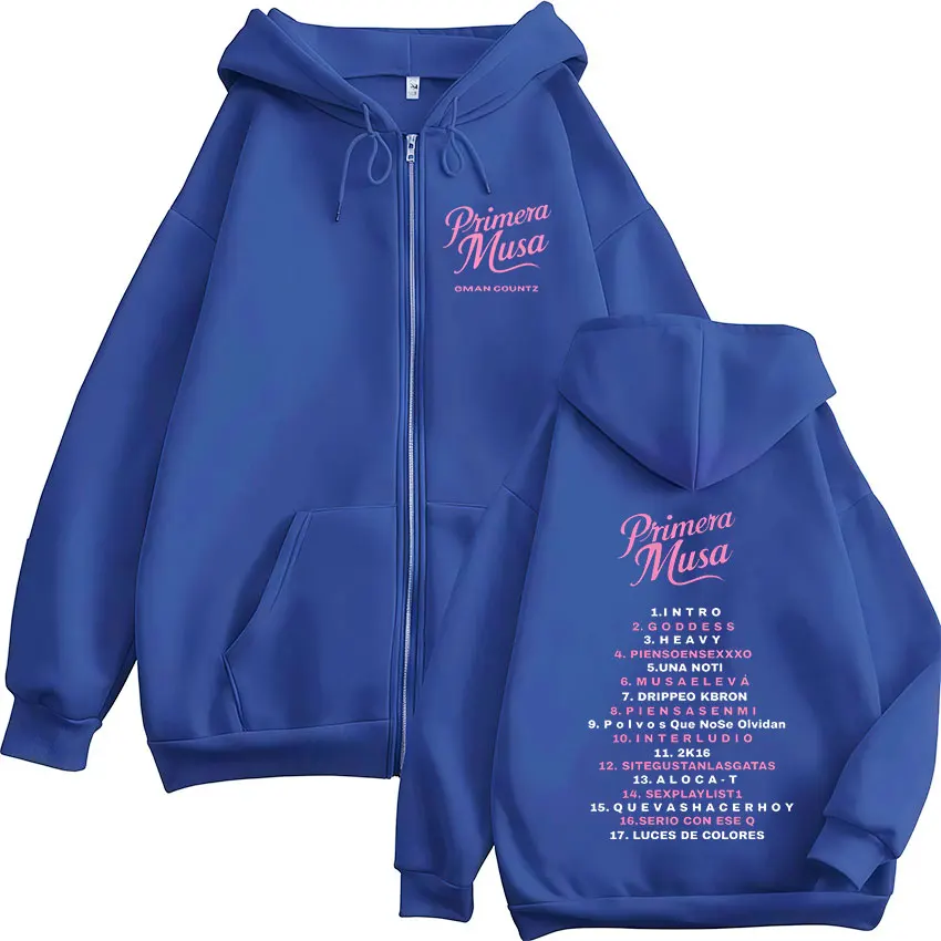 عمر كورتز بريميرا موسى ألبوم جولة سستة هوديس الرجال النساء الملابس الهيب هوب موضة زمم البلوز بلوزة صوف عادية #5