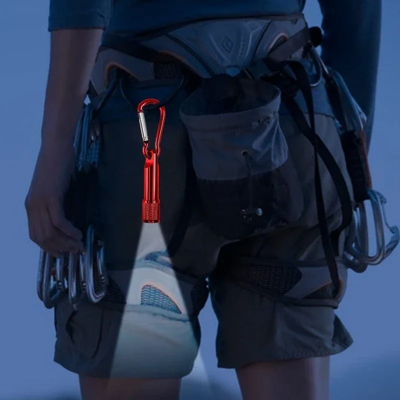 1Pcs Strong Lighting Mini LED Light Portable Flashlight USB Outdoor Waterproof Rechargeable Keychain Torch Lamp Night Lights