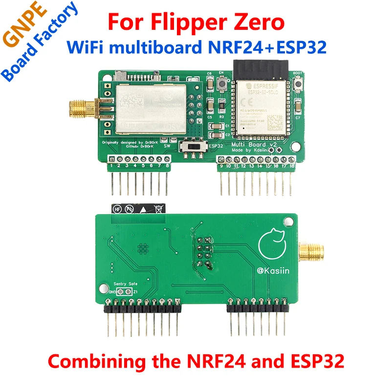 Para Flipper Zero WiFi multiboard NRF24 + ESP32 Placa de desarrollo