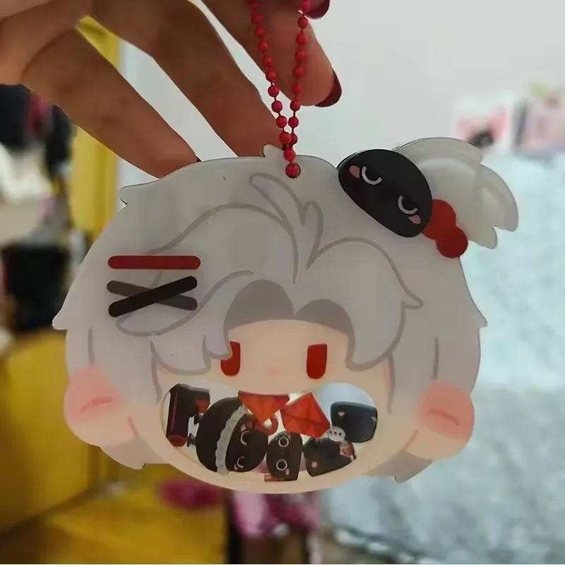 Shake Game-llaveros de amor y espacio profundo, figuras de dibujos animados de Sylus Qin Che, llavero acrílico, accesorios colgantes, regalo