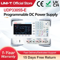 UNI-T UDP3305S-E UDP3305S Programmable Adjustable DC Power Supply Laboratory 30V 5A Voltage Regulator 4 Channels High Precision