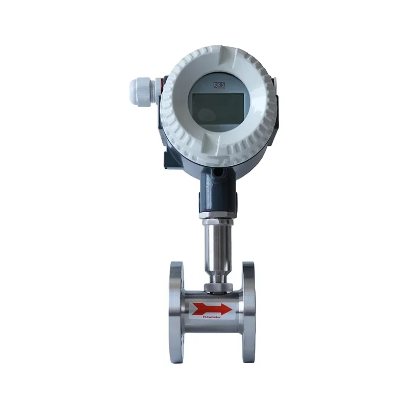 

RS485 Output Stainless Steel Diesel Fuel Oil Turbine flow meter flowmeter for gas air steam