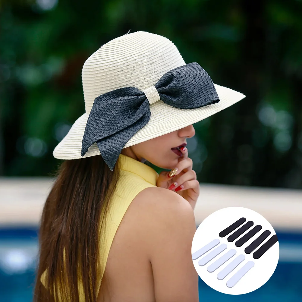 20 Pcs Hat Filler Black Baseball Caps Size Reducer Sticker Men's Hard Accessories