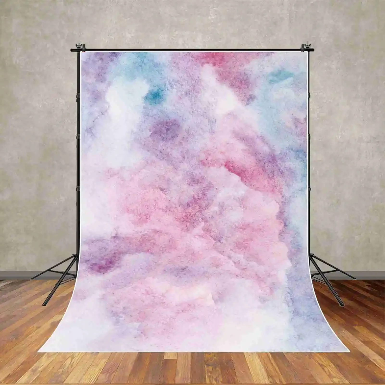 Vintage Tie Dye Photography Studio Backdrop Abstract Paper Texture Photo Wall Background Newborn Maternity Shooting Prop