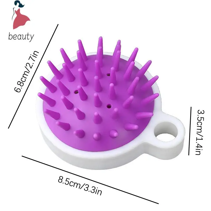 Scalp Brush Massager Sculp Brush Bath Brush Air Bag Silicone Shampoo Brush Hair Scalp Massager For Hair Growth