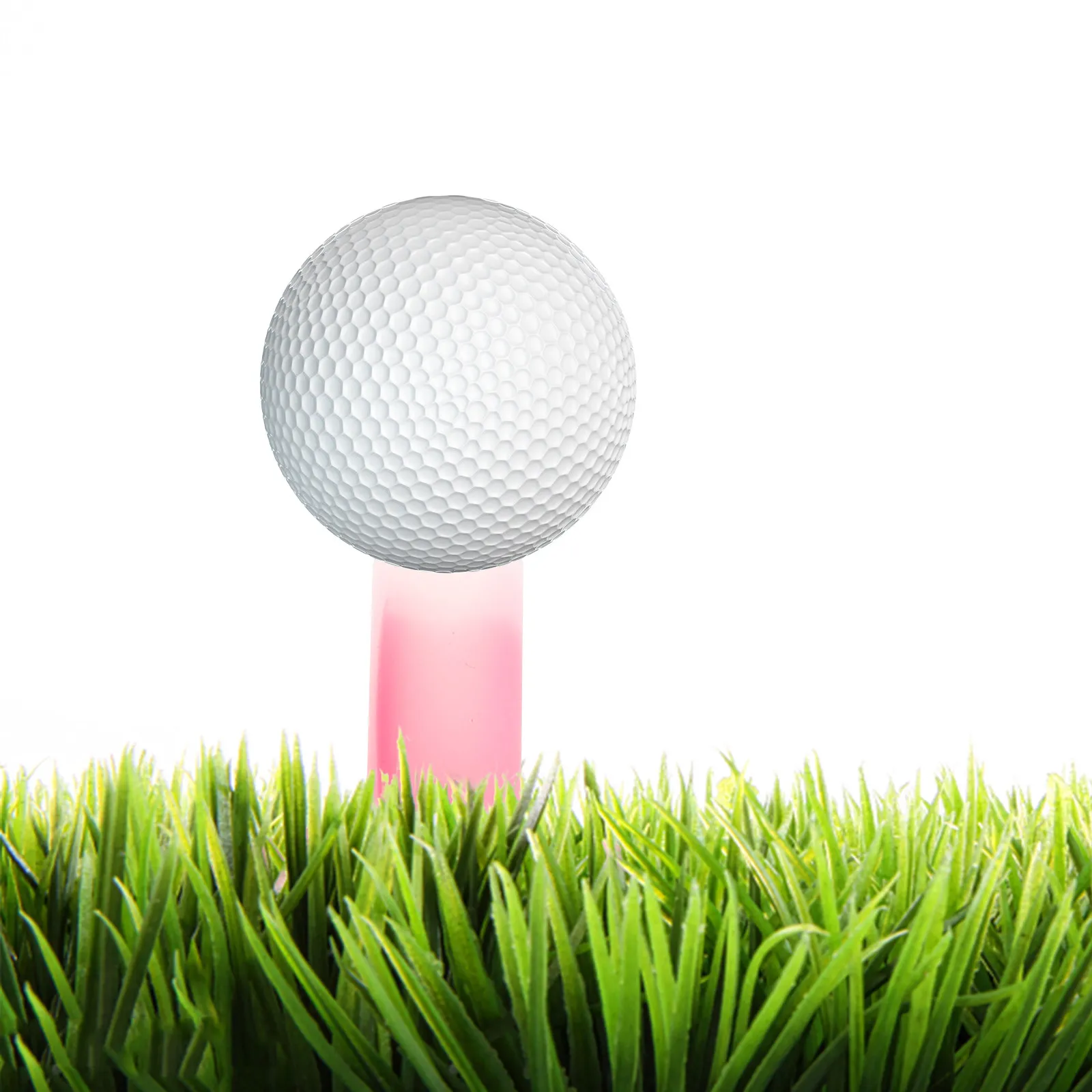 5Pcs Professional Rubber Golf Tees for Driving Range Indoor Practice Flexible Ball Holder Low Resistance Reusable Lightweight