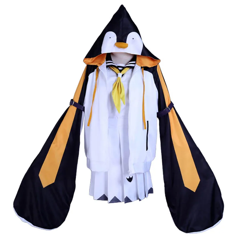 

Petra Gurin Cosplay Costume Hololive VTuber Cosplay Suit Fancy Party Penguin Dress Halloween Carnival Uniforms Custom Made