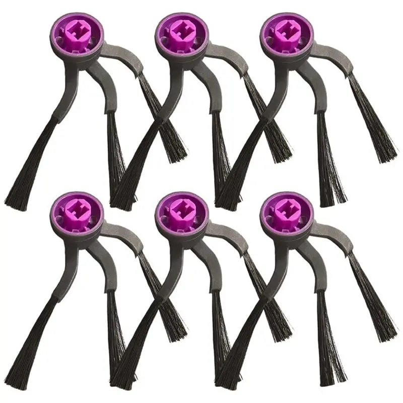 A38T-الفرش الجانبية لـ Midea V16 / Eureka J15 Evo Ultra أجزاء المكنسة الكهربائية الروبوتية ذاتية التفريغ حافة فرش النايلون