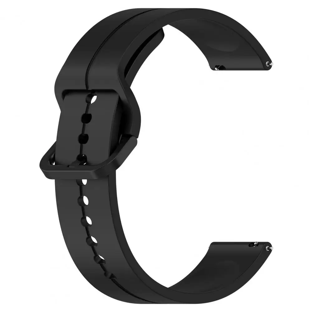 Resistente à sujeira elegante pulseira relógio inteligente, Silicone Wristwatch Strap, À prova d'água