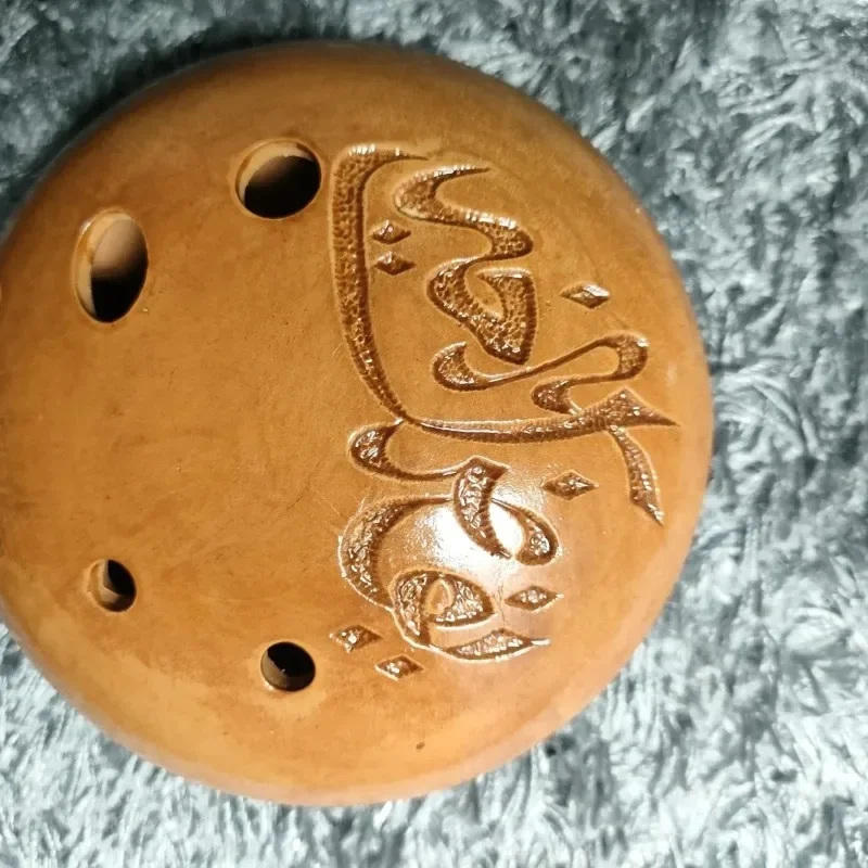 Śliczny klucz Ocarina C początkujący profesjonalny 8-otworowy ceramiczny gwizdek ręczny luksusowa torba Orff instrumenty muzyczne dla dzieci