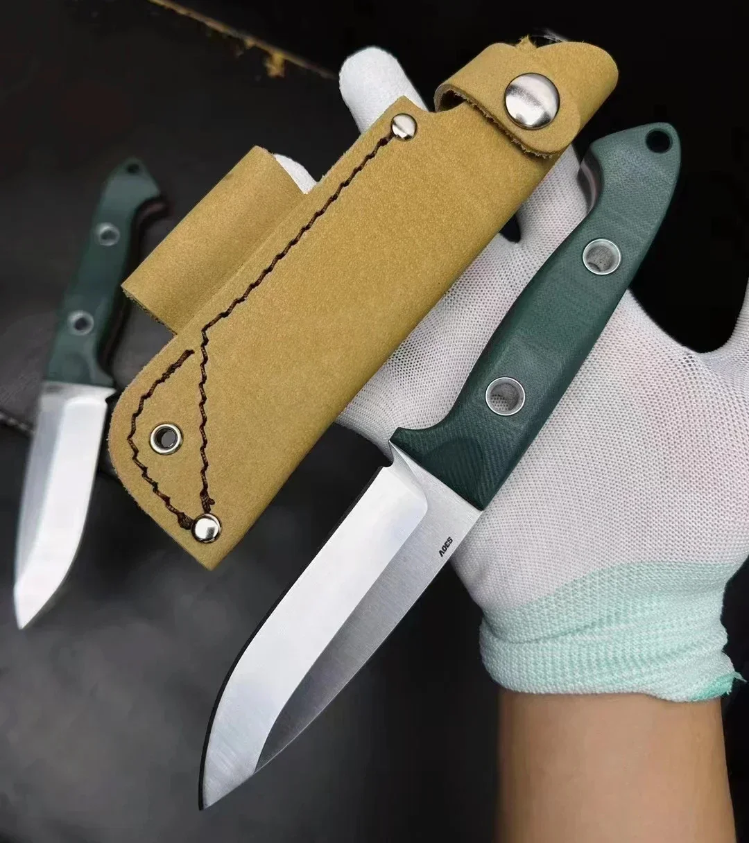 BM162 Jungle Straight Faca CPM-S30V Blade G10 Handle EDC Multi Survival Tool Knives view 3