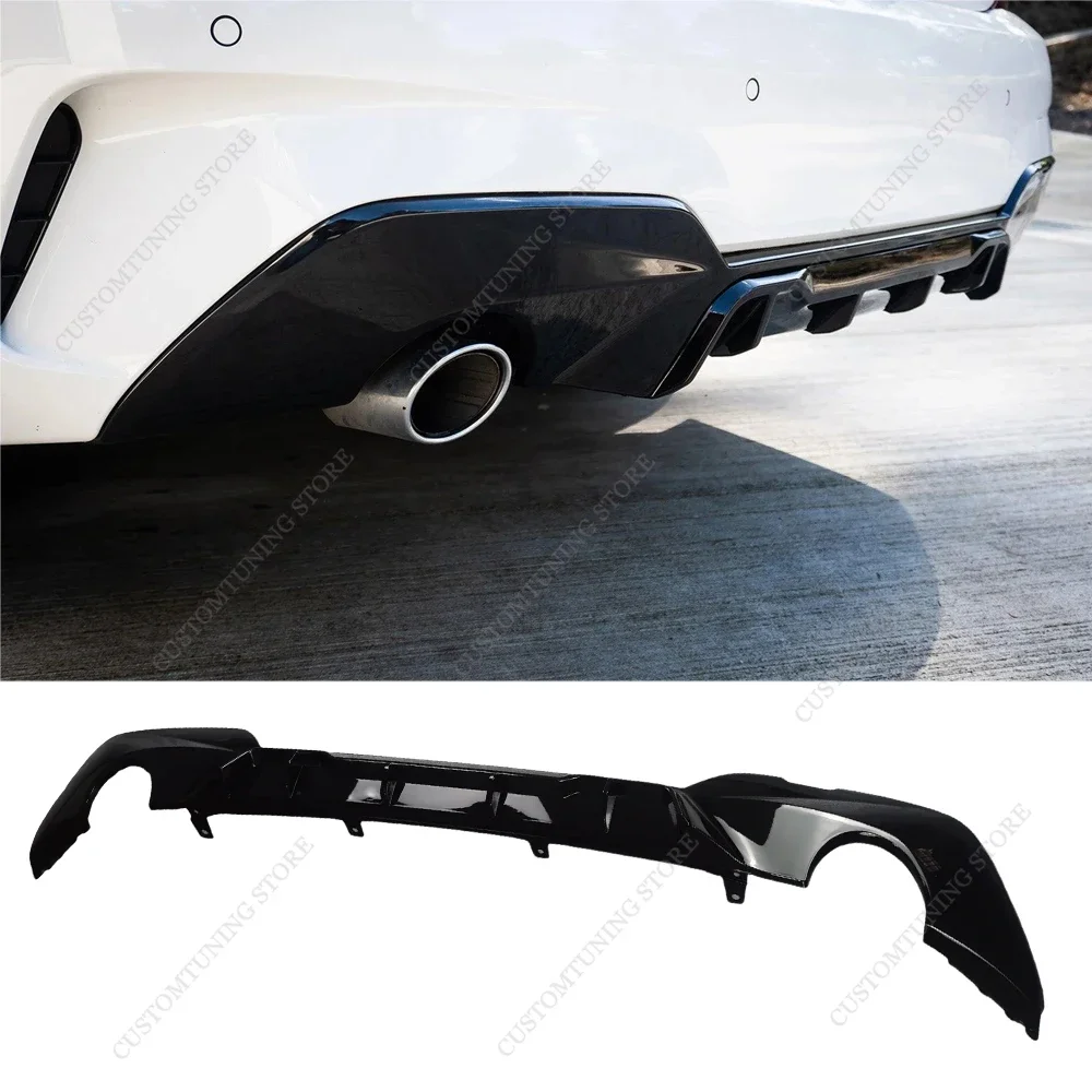 

For BMW G20 MP Style Rear Splitter Diffuser Lip 3 Series 320i 320d 330i 330d Rear Diffuser Side Splitter 2019-2022 Bodykits