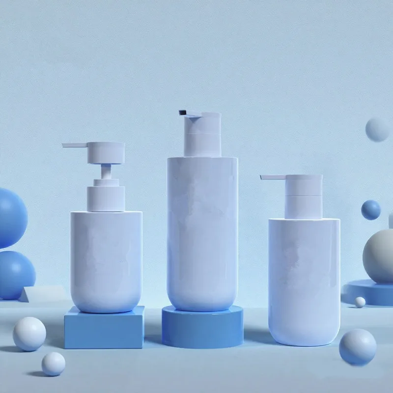 10 stücke 150/200/300 ml Lotion Pumpe Flasche Bad Seife Spender Shampoo Container Waschmittel Wc Waschen Pflege flasche Nachfüllbar
