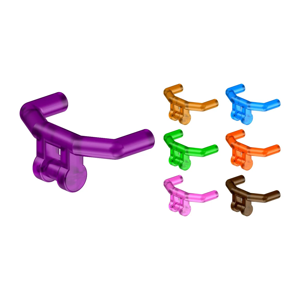 Ekbrick 1310 Particle Building Blocks Compatible with Lego 98397 Domestic Assembly Handlebars with Corner Handles Wholesale