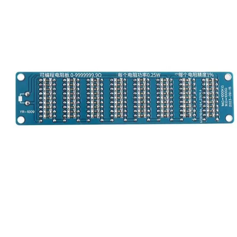 B50B-0.1-9999999R Programmable Resistor Resistance Board PCB Module Eight-Segment 1% Accuracy Module