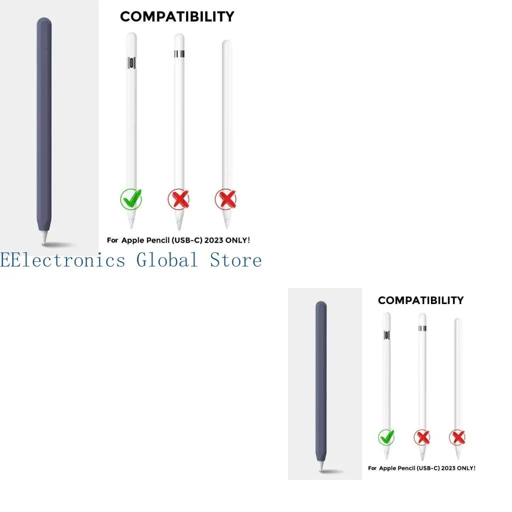 

462B Ultra Thin Sleeve Silicone Case for Pencil 3(USB C) Protectors Perfects Fit Drop proof and Lightweight Silicone Grip