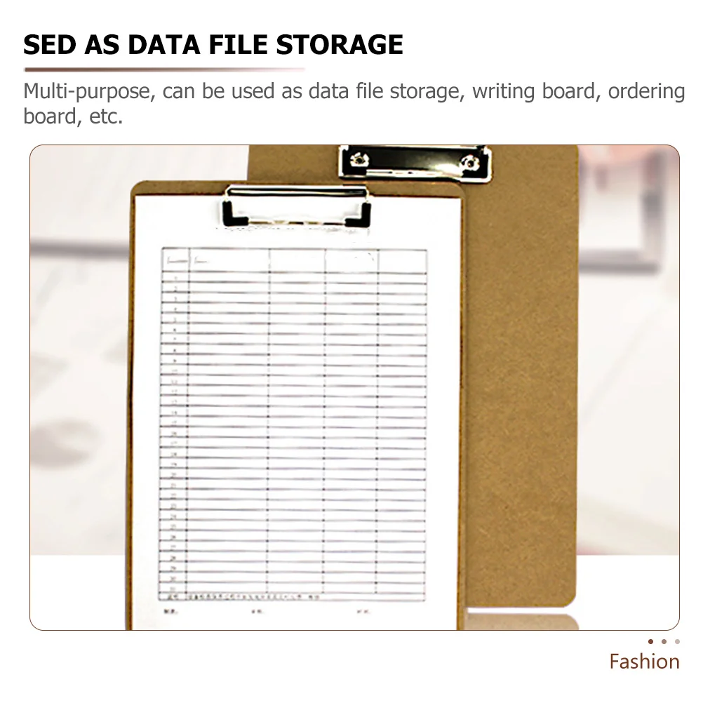 

5Pcs Office Clipboard File Folder Multi-Function Writing Board Conference Paper Organizer Portable Clip Board