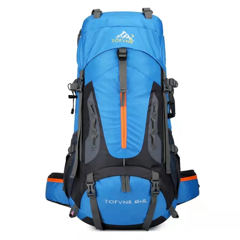 70L Camping Backpack Men\'s Travel Bag Climbing Rucksack Large Hiking Storage Pack Outdoor Mountaineering Sports Shoulder Bags