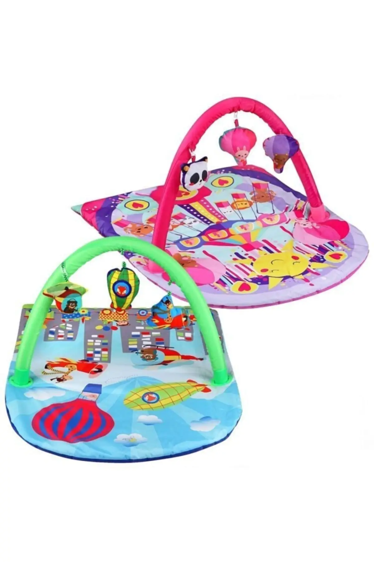 Colorful game carpet