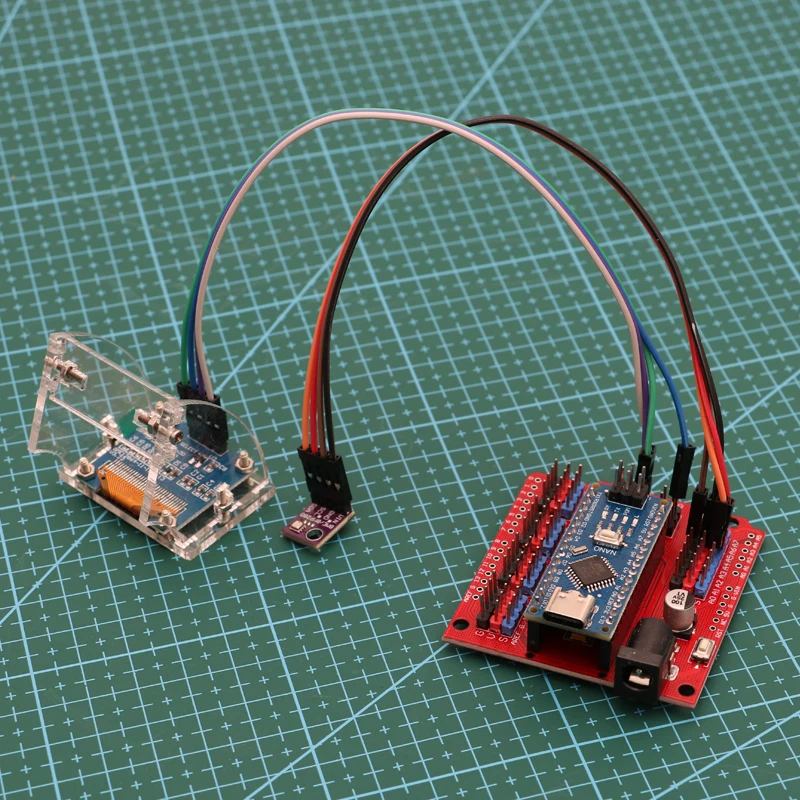 

1Set DIY Tech Innovation RC Model Airplane Rocket Altimeter Barometer Module Temperature/Humidity Sensing Real-time Display