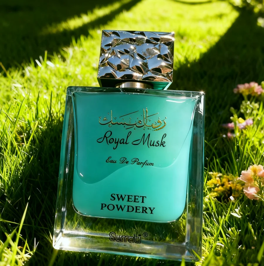 

Surrati Royal Musk Caramel Toffee, Pomegranate Raspberry Sweet Powder Fragrance Spray (3.4 oz)