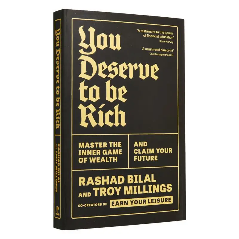 

Вы заслуживаете быть Богатым мастером. Внутренняя игра богатства и обратите свое будущее Рашад Билаль Трой Миллингс 9781805225348