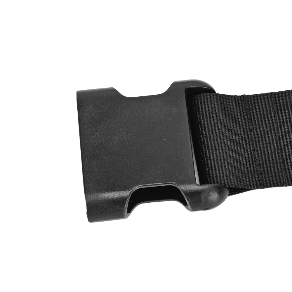 1pcs Plastic Buckle Waist Belt One Size Fits All Black Color Extension Belt Adjustable Elastic Belt Clothing Decoration