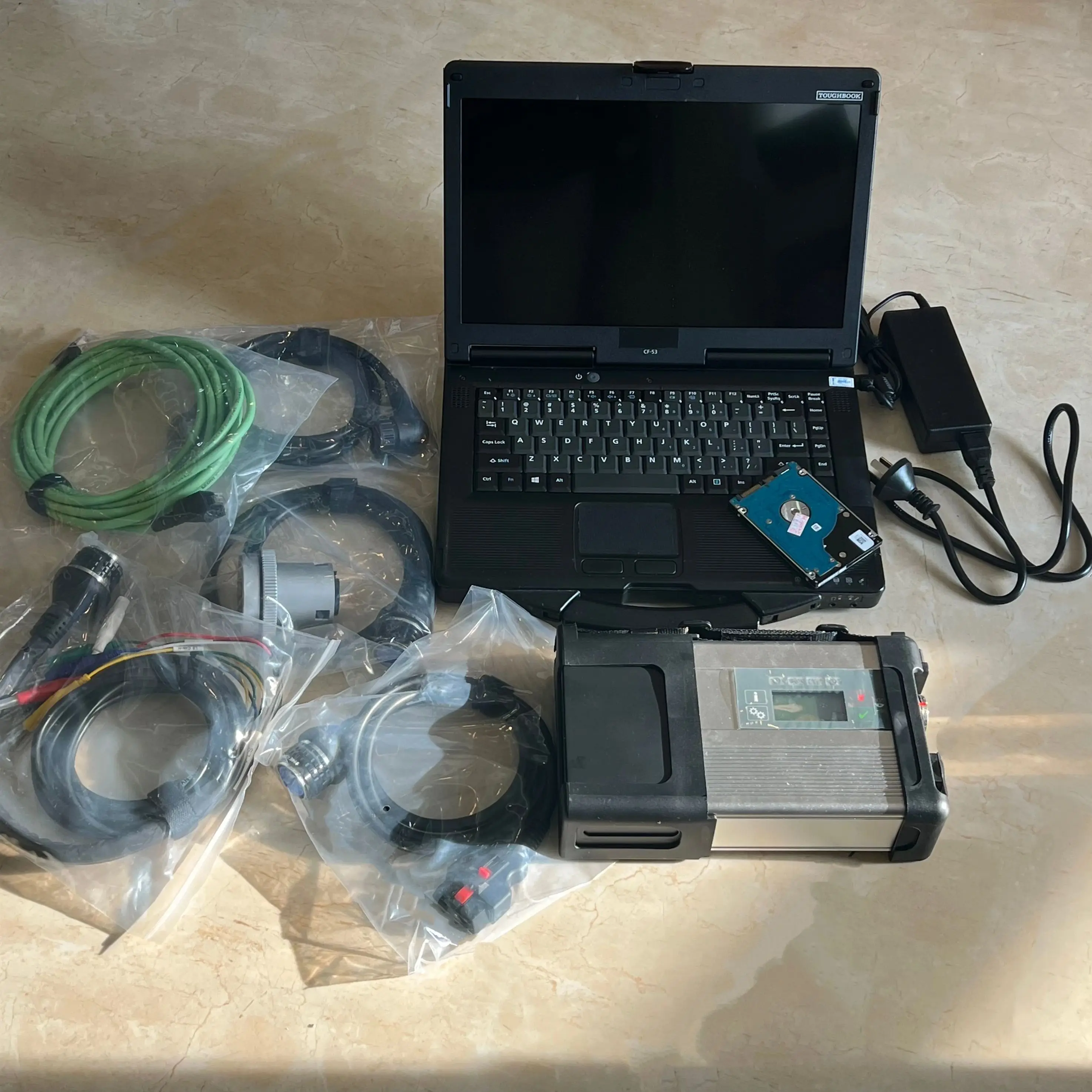 

Диагностический инструмент MB Star C5 SD DoIP с Wi-Fi, 500 ГБ HDD, ПО 2025.12, CF53 I5 8G для автомобилей, грузовиков и автобусов Mercedes