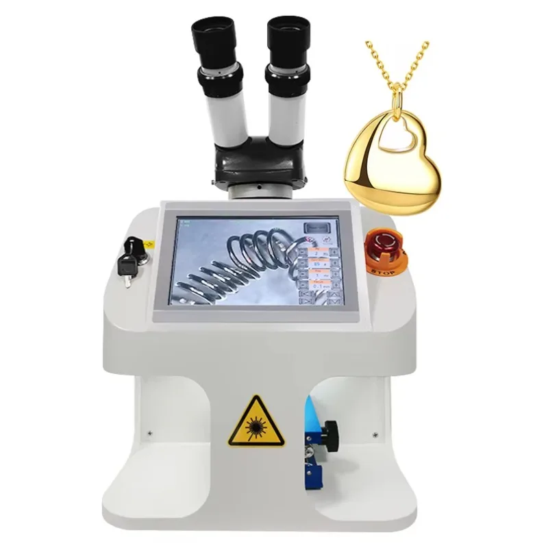 Jewelry Laser Welding Machine, for 24K Gold Silver Titanium Platinum Soldering