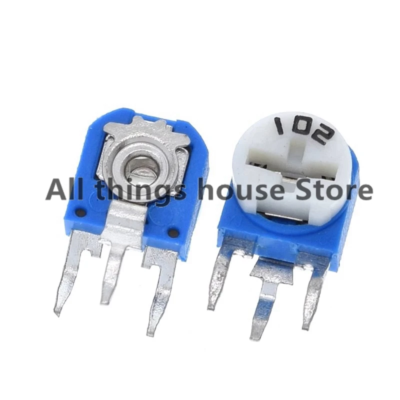 

20pcs RM063 RM-063 Series 100 200 500 1K 2K 5K 10K 20K 50K 100K 200K 500K 1M Ohm Trimpot Trimmer Potentiometer Variable Resistor