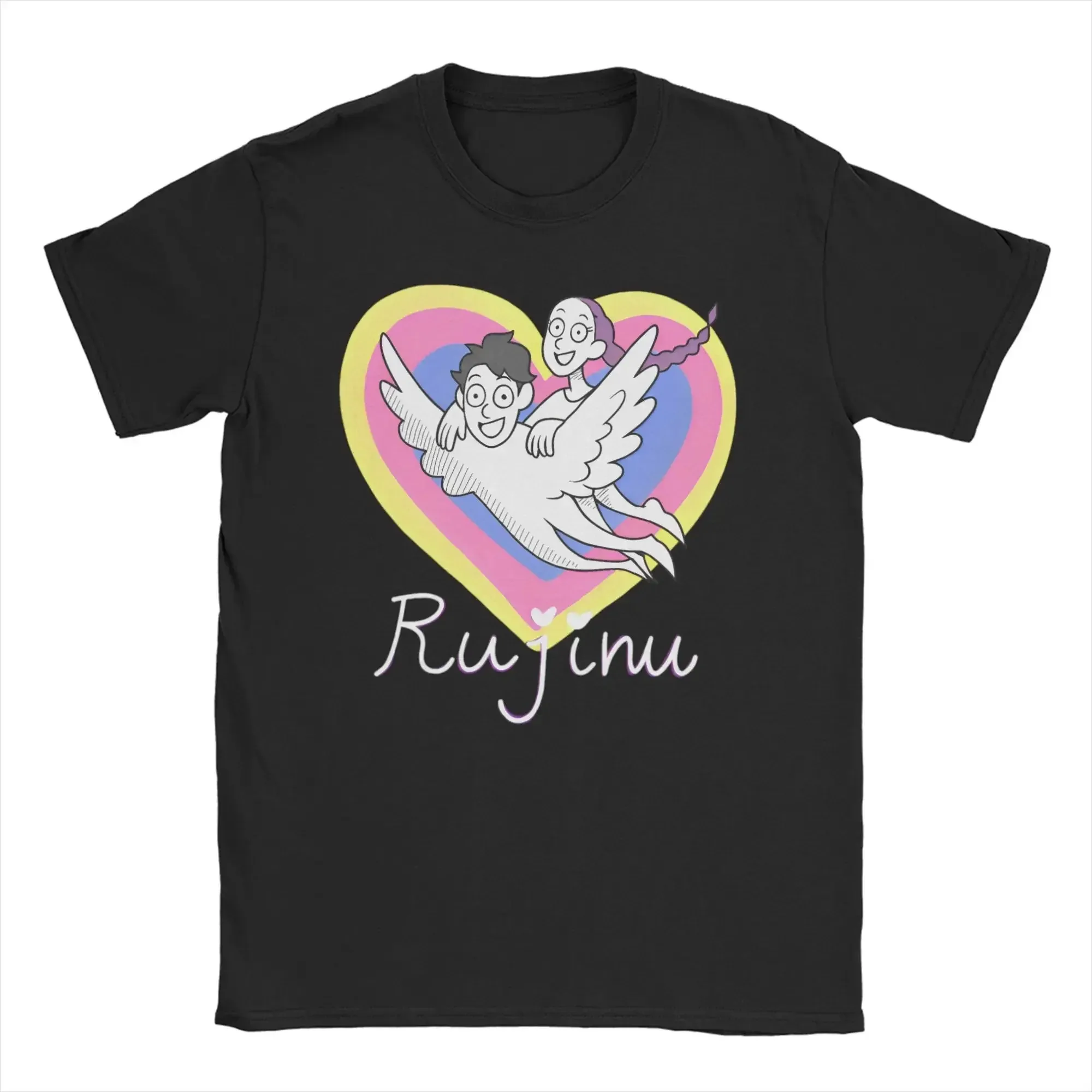 2023 Damen-T-Shirt Rujinu KPDH Jinu Demon Hunter Tees Kurzarm Kpop Huntrix T-Shirt Rundhalsausschnitt Kleidung Geschenkidee