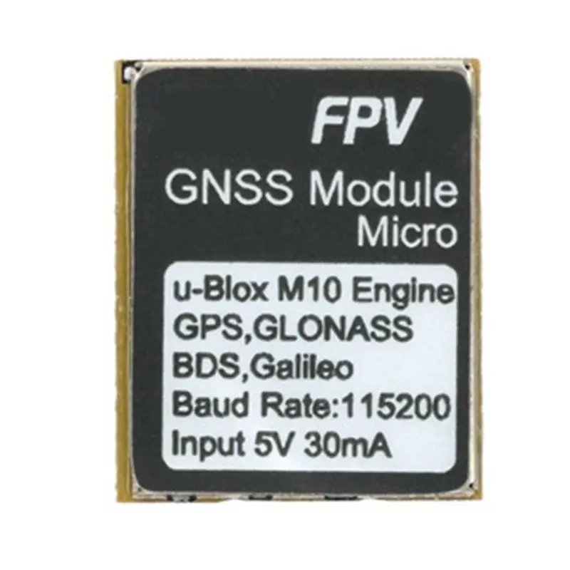 B16C-For RUSHFPV GNSS Micro M10 GPS Module Built-In Antenna For RC FPV Freestyle Drone DIY Parts