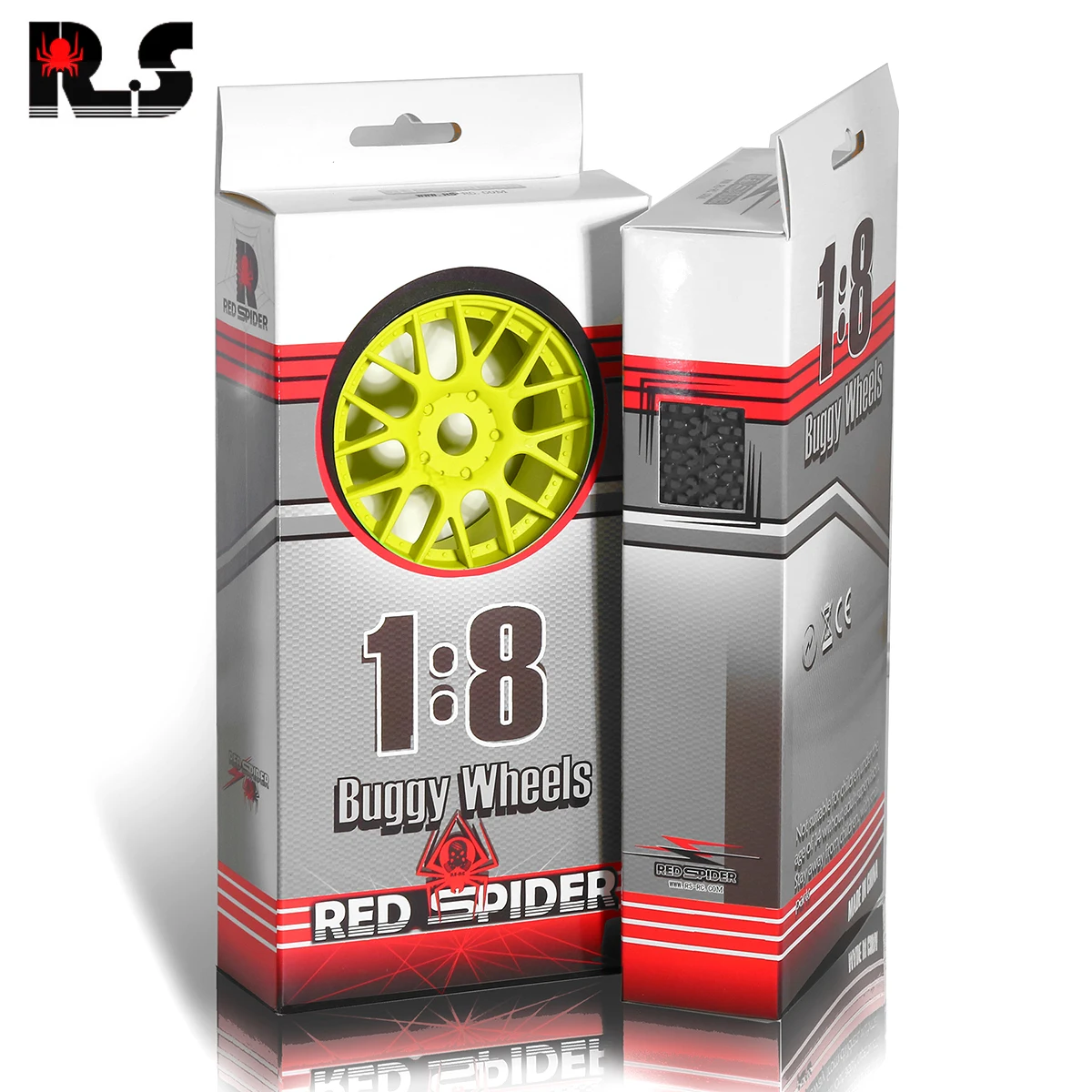 4 Stück 110 mm 1/8 RC Off-Road Buggy Räder Reifen 17 mm Sechskant für ARRMA Typhon Talion Traxxas Redcat Team Losi Kyosho HPI HSP VRX RC Auto – Detail 2