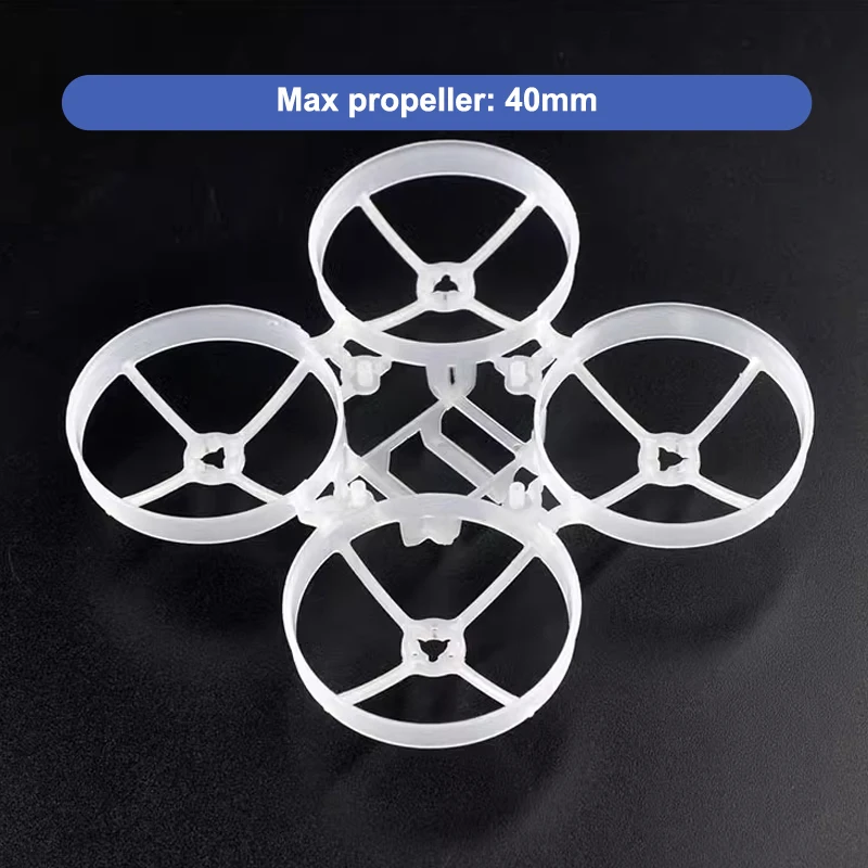 Happymodel 75mm Moblite7 v4 frame for Mobula7/Mobula7HD 1S  more durable low position FC mounted no block USB