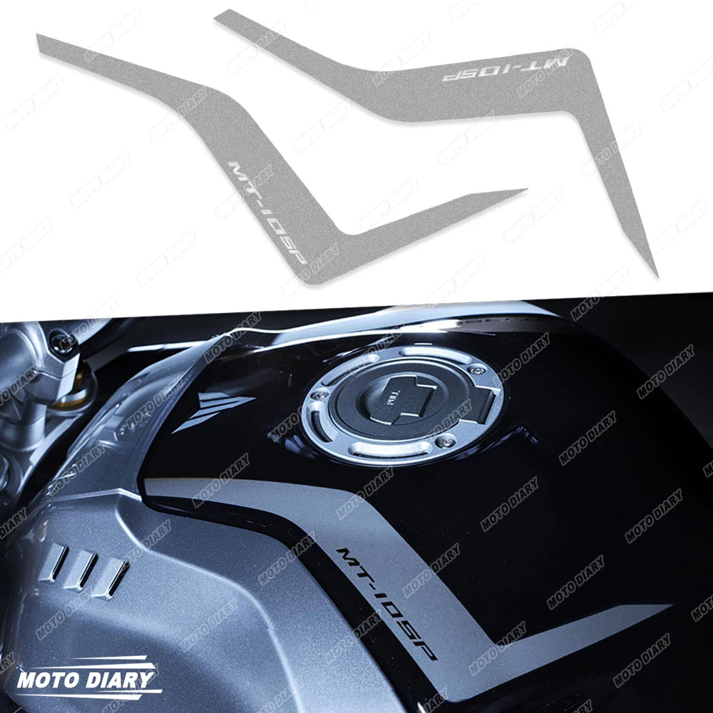 Motorcycle Fuel Tank Stickers Curve Tank Top Decals Waterproof For MT-10 MT10 MT-10SP MT 10 SP