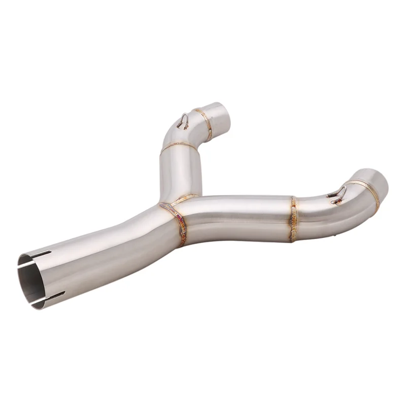 Slip On For Aprilia Shiver 750 SL750 SHIVER750 GT 750GT 2010 - 2016 Motorcycle Exhaust Middle Link Carbon Pipe Escacpe Leovince