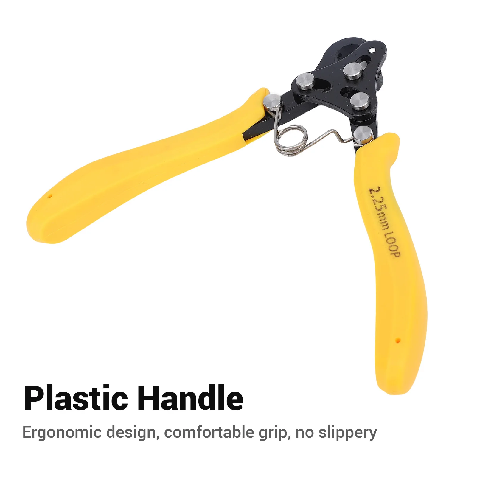 

Клещи для формирования петель 2,25 мм, 9-контактные, для проволоки 18-26 калибра, для рукоделия, для золотой, серебряной, медной, железной проволоки, с желтой ручкой