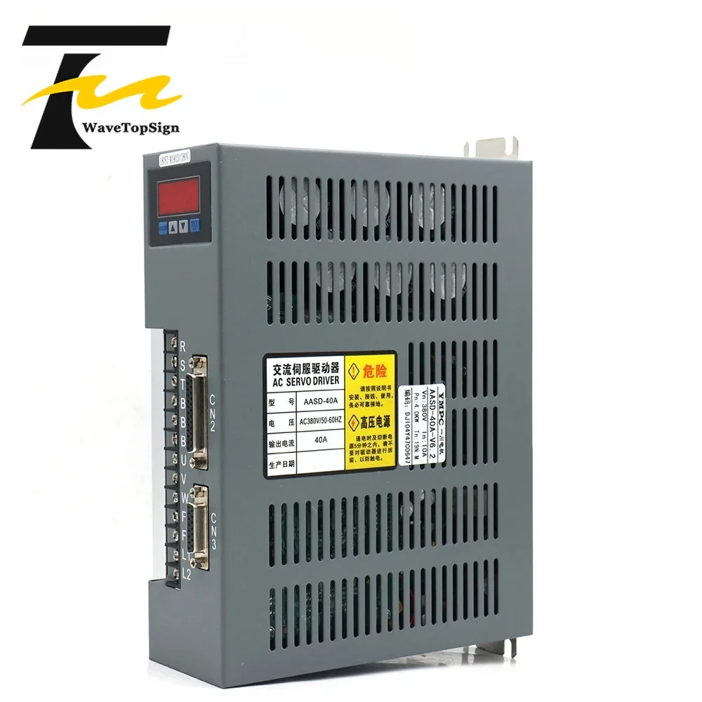 Servo Motor And Driver 180st-m21520 Aasd 40a 4.5kw 380v 21.5nm 2000rpm Dia.35mm