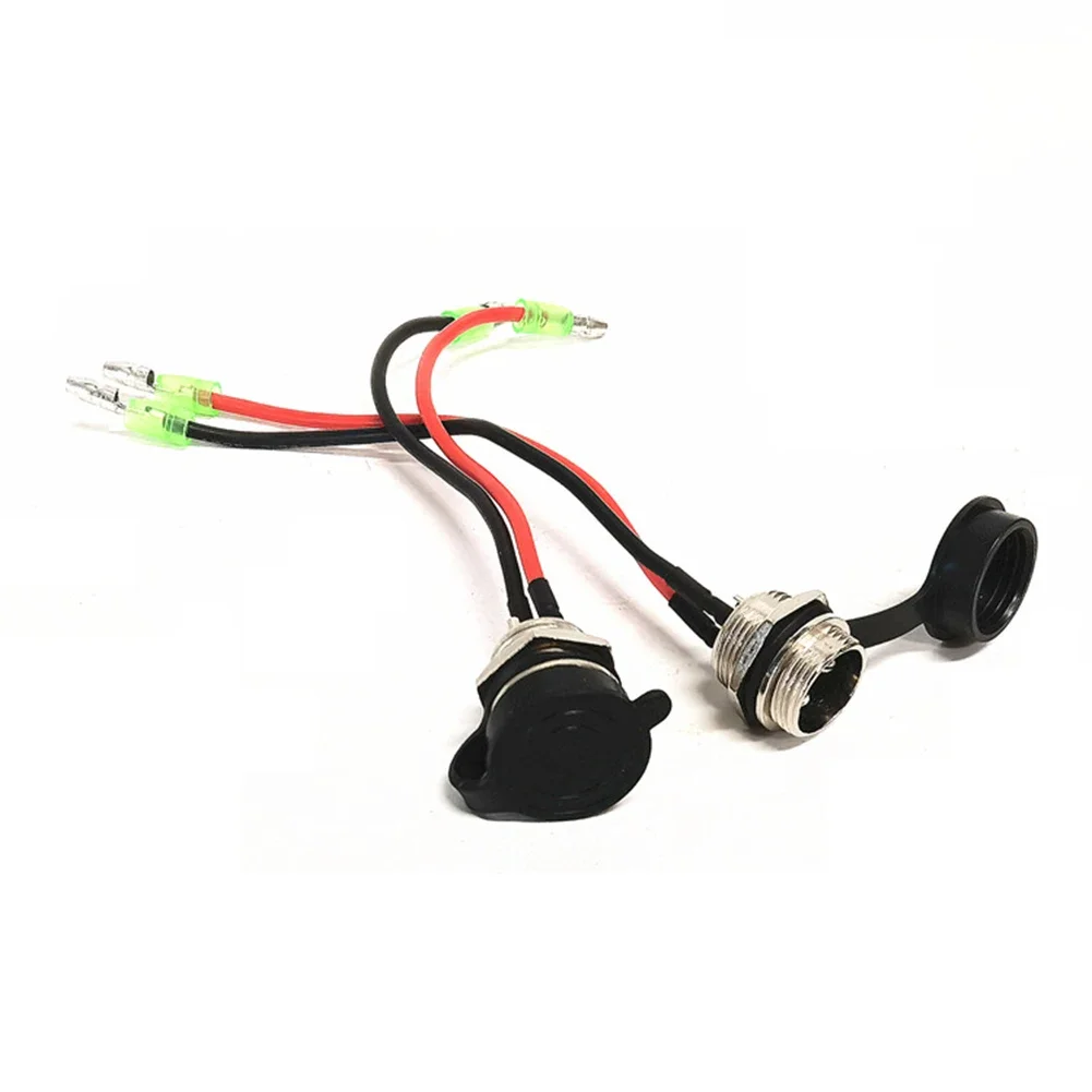 Battery Charger Port 3 Pin Inline Connector Jack Socket For Electric Scooter Supply Electric Scooter Charger Connector