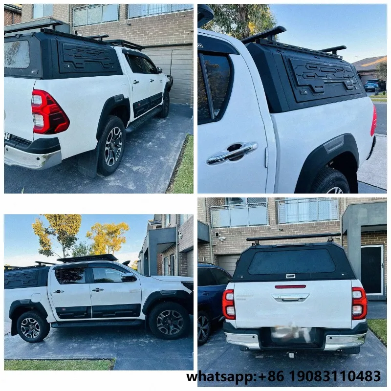 Pickup Truck Hard Top Canopy for toyota Hilux Revo Hardtop Canopies Canopy Fit 2016 2017 2018 2019 2020 2021 2022 2023 2024 Year