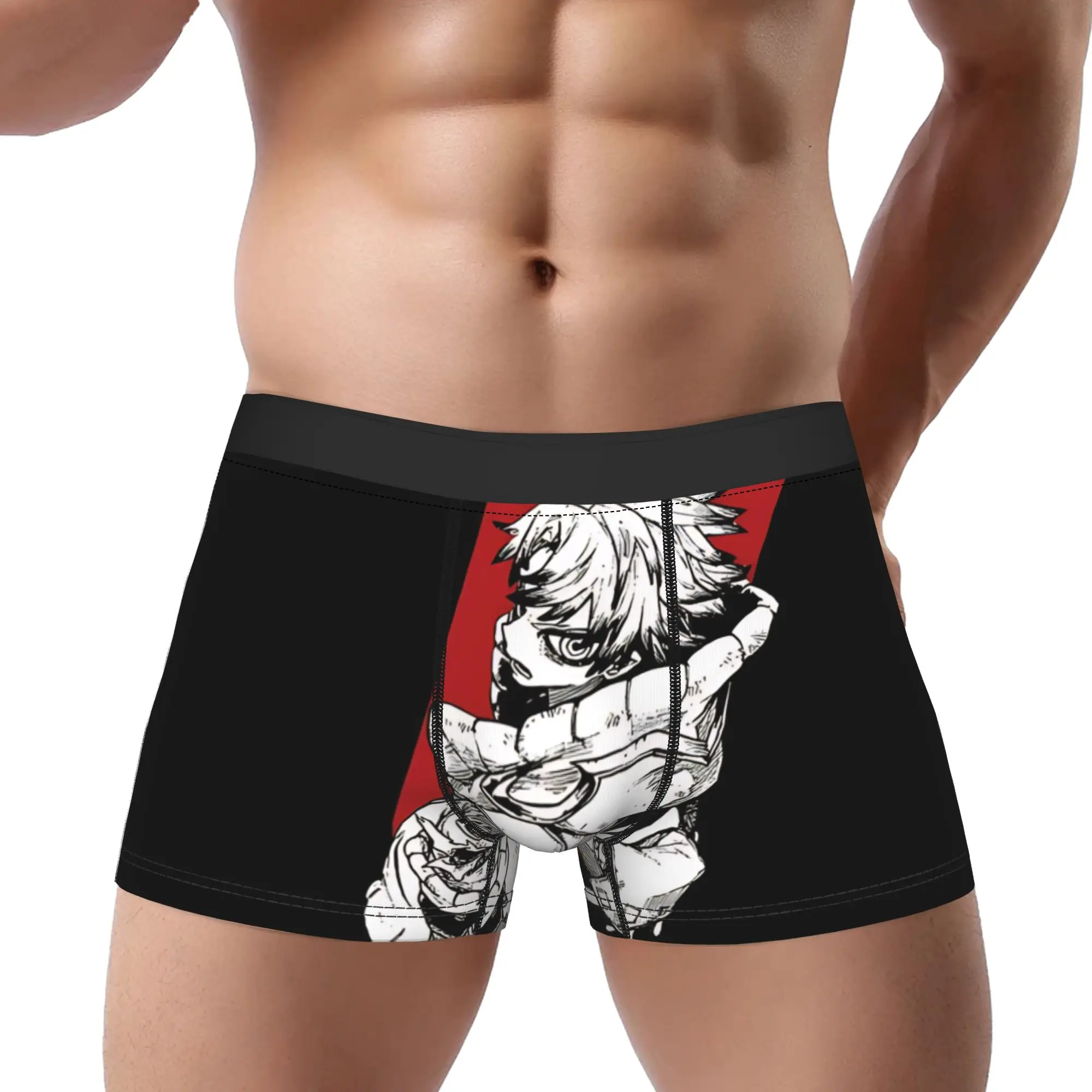 

Трусы Rudo Gachiakuta, дышащие трусики, мужское нижнее белье, удобные шорты, трусы-боксеры